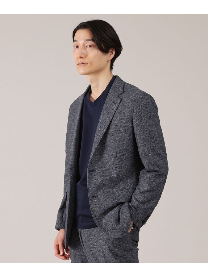 【SALE/40%OFF】TAKEO KIKUCHI 【抗菌防臭】尾州 リネンブレンド ハニカムメッシュ ジャケット タケオキクチ ジャケット・アウター テーラードジャケット・ブレザー ネイビー ブルー【RBA_E】【送料無料】| Fashion Men