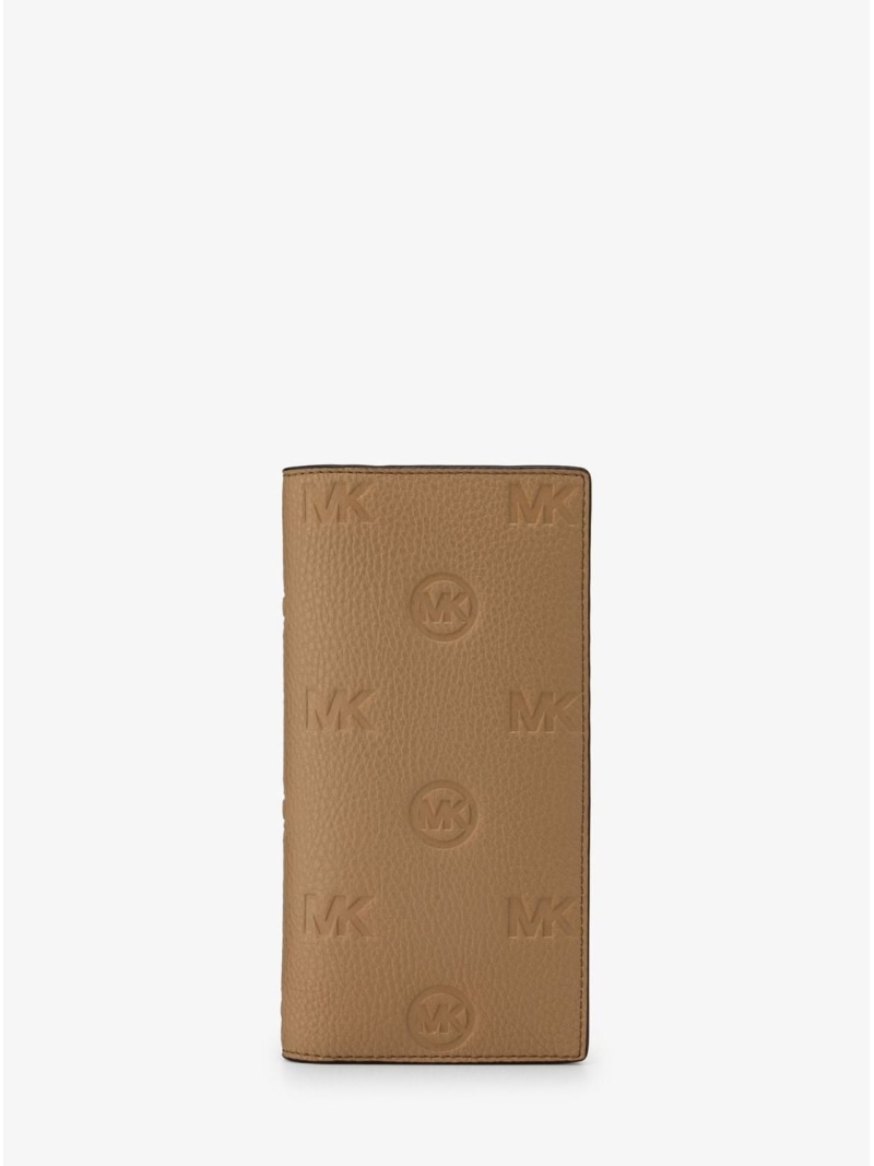 MICHAEL KORS フラップウォレット ラージ マイケル授業計画 マイケル・授業計画 札入れ・合財袋・入れもの 札入れ 赤銅色【貨物輸送無料】 メンズ財布-バッグ・小物・ブランド雑貨-財布・ケース