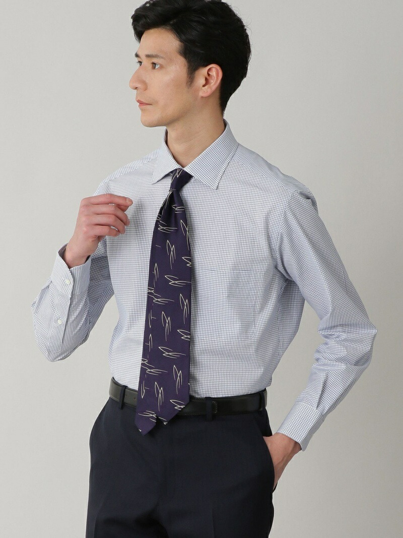 全日本送料無料 Paul Stuart グラフチェックブロードドレスシャツ ワイドカラー ポール スチュアート シャツ ブラウス 長袖シャツ ブルー Rakuten Fashion Men 楽天1位 Www Habs Edu Kw