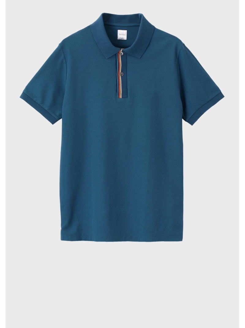 Paul Smith シグネチャーストライプ スポーツシャツ 極点・スミス トップス カットソー・プルオーバー 緑であること 青色 米国海軍【貨物輸送無料】