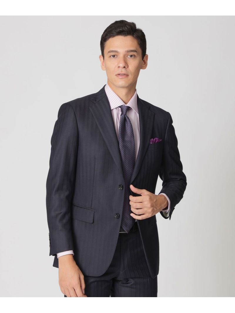【SALE／29%OFF】Paul Stuart 【Nikkei magazine掲げる】【EASTGATE MODEL】カシミール雑ぜ合わせる 縞模様柄背広 極点・スチュアート 背広・フォーマル セットアップ背広 米国海軍【RBA_E】【貨物輸送無料】