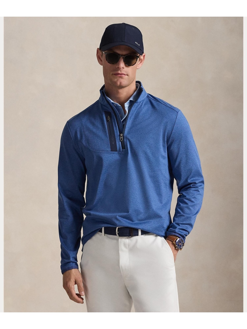 【SALE／30%OFF】POLO GOLF/RLX Golf (RLX)ストレッチ ジャージー プルオーバー ラルフローレン トップス カットソー・Tシャツ ブルー【RBA_E】【送料無料】｜ Fashion Men
