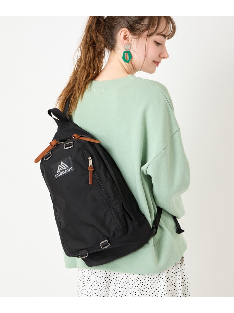GREGORY 【公式】GREGORY スピンスリング 10L ボディバッグ ウエストポーチ グレゴリー バッグ ボディバッグ・ウエストポーチ ブラック【送料無料】