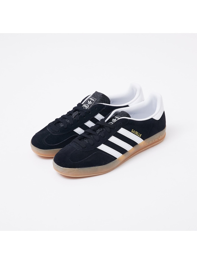 ABAHOUSE LASTWORD 【adidas / アディダス】GAZELLE INDOOR ガゼル インドア アバハウス シューズ・靴 スニーカー 緑であること 黒いこと ベージュ【貨物輸送無料】 スニーカー-メンズ靴