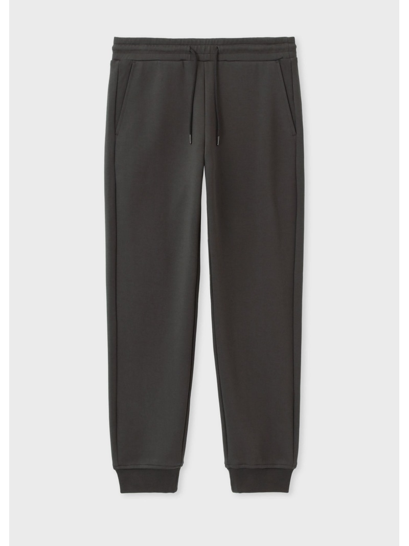 Paul Smith "Cropped Logo" ダンボールニット ジョガーパンツ ポール・スミス パンツ スラックス・ドレスパンツ ブラック【送料無料】| Fashion Men