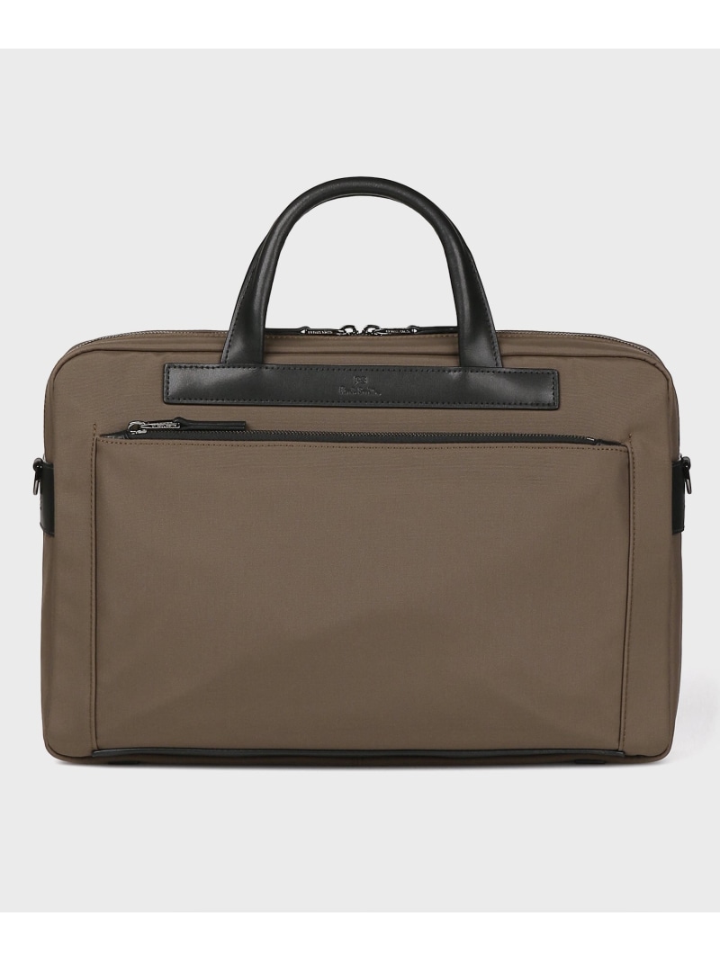 Paul Smith 【公式】PS Paul Smithビジネスナイロン2Wayブリーフケース ポール・スミス　アウトレット バッグ その他のバッグ ベージュ【送料無料】｜ Fashion Men