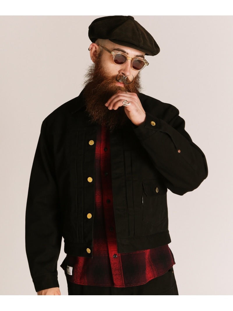 Schott LOT. 714J DUCK BLANKET/ダック ブランケットジャケット ショット ジャケット・アウター ブルゾン・ジャンパー ブラウン ブラック【送料無料】