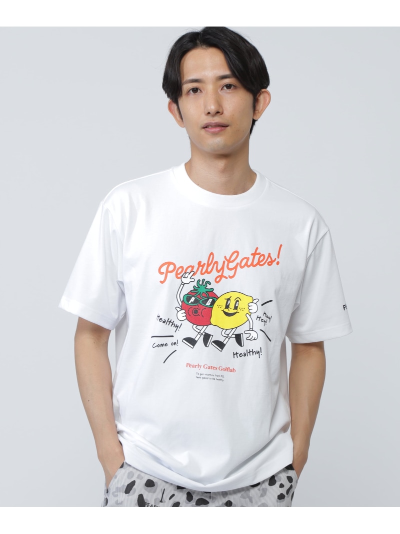 PEARLY GATES ロゴプリントシャツ 楽天市場】PEARLY GATES XD-8818 ドルマンスリーブTシャツ (MENS