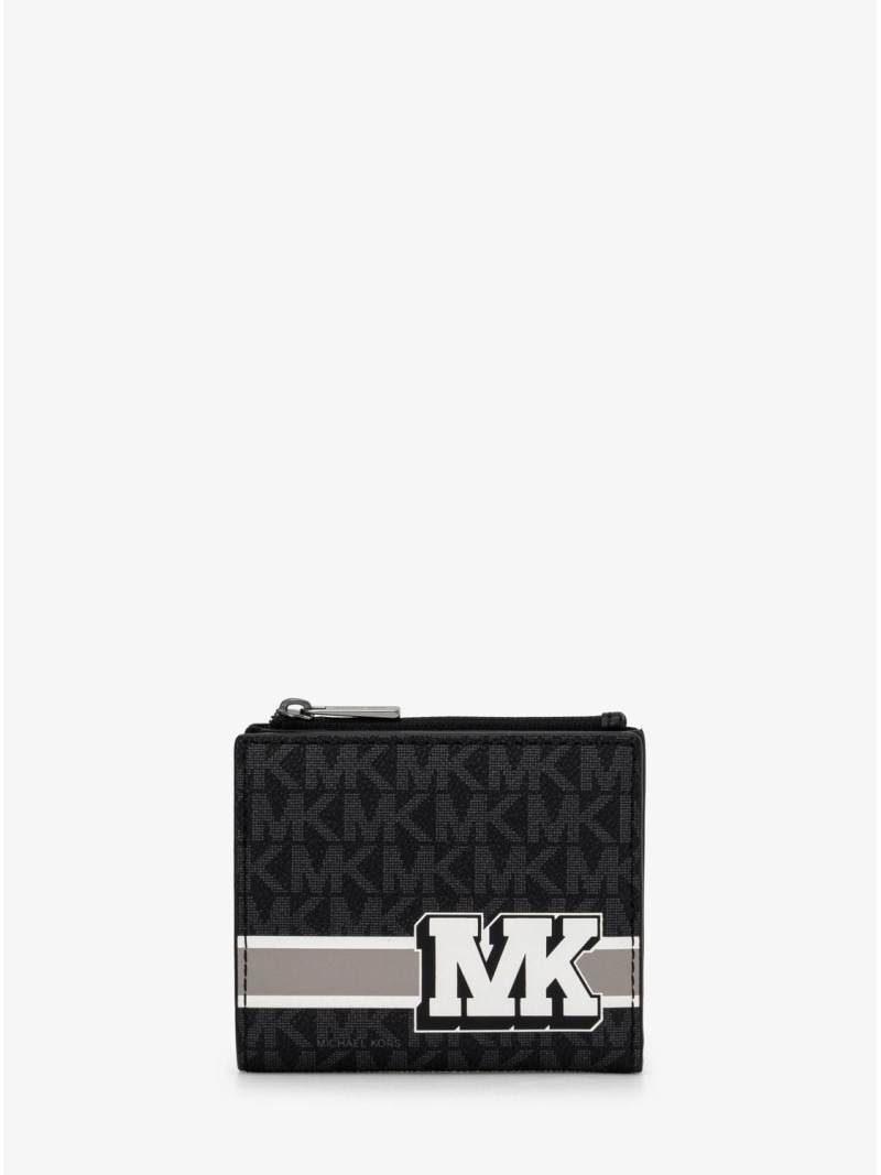【SALE／70%OFF】MICHAEL KORS COOPER スクエア ジップ ウォレット マイケルコース マイケル・コース 財布・ポーチ・ケース 財布 ブラック【RBA_E】【送料無料】｜ Fashion Men
