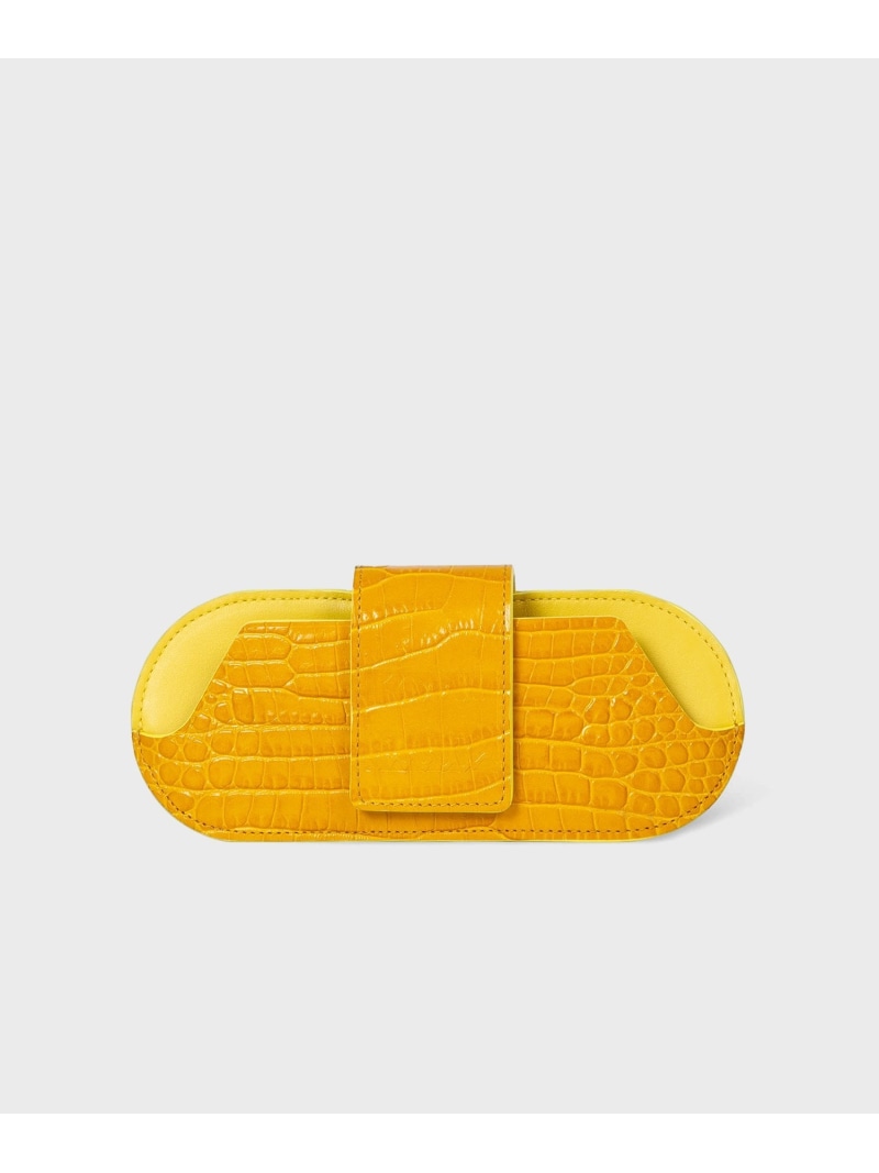 Paul Smith 【公式】レザーサングラスケース ポール・スミス　アウトレット 財布・ポーチ・ケース 財布 イエロー【送料無料】｜ Fashion Men