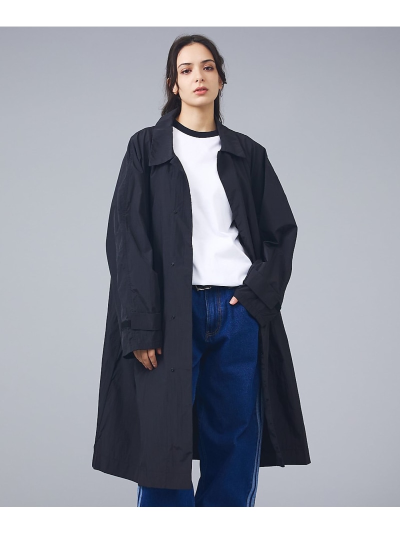ABAHOUSE LASTWORD 【NoiR/ノワール】PocketableCoat/ポケッタブルコート/NW26 アバハウス ジャケット・アウター その他のジャケット・アウター ブラック【送料無料】