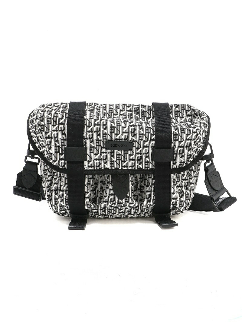 超歓迎 Kenzo U Kenzo Trek Mgm Jacquard Small Messenger ケンゾー バッグ ショルダーバッグ グレー 送料無料 全日本送料無料 Gandhi Edu Pe