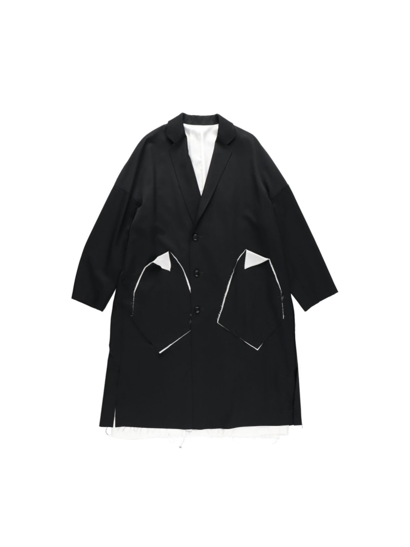 あ　 Sulvam ロングジャケット サルバム sulvam Classic Long Jacket （Black） 通販 大阪/京都