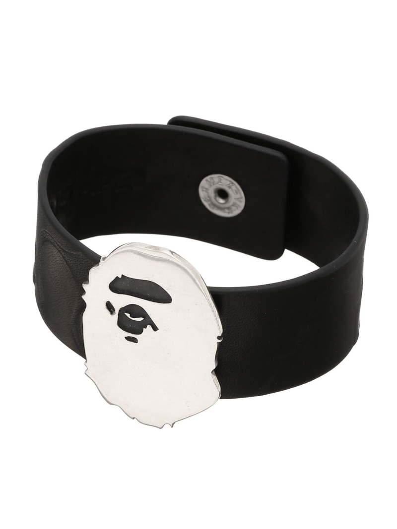 楽天市場】A BATHING APE APE HEAD FAT BRACELET ア ベイシング