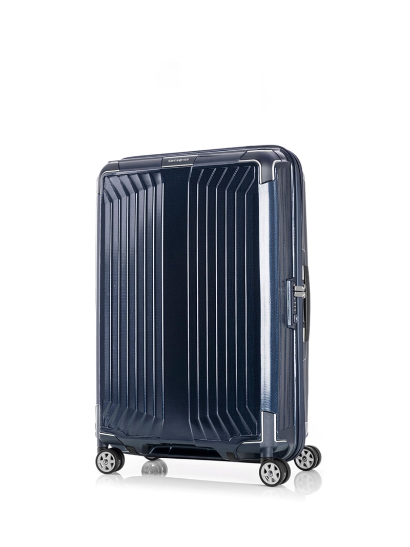 Samsonite 【堅苦しさ】サムソナイト ともし火ボックス席 スピナー69 旅行バッグ 4-6泊 サムソナイト 御徒面子 旅行バッグ・キャリーバッグ 白いこと 青碧 黒いこと【貨物輸送無料】