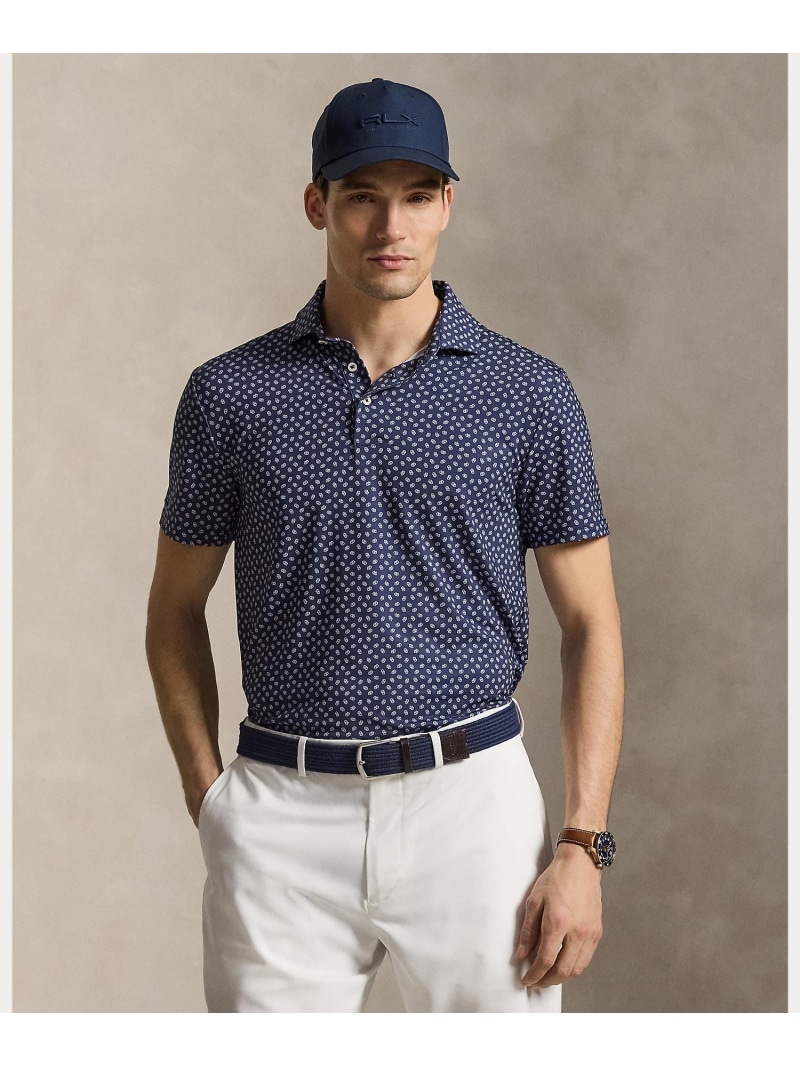 POLO GOLF/RLX Golf (RLX)テーラード フィット パフォーマンス ポロシャツ ラルフローレン トップス ポロシャツ ネイビー【送料無料】｜ Fashion Men