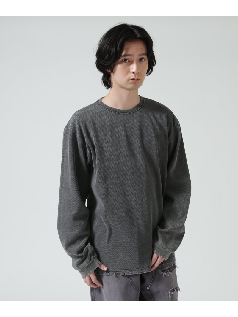 ROYAL FLASH FR(13)NDS/フレンズ/Thermal Dirty LS ロイヤルフラッシュ トップス カットソー・Tシャツ ブラック【送料無料】