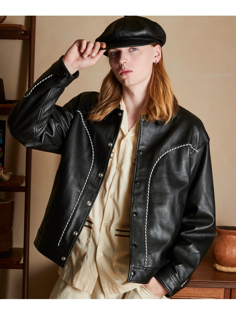 Schott USA製　ブラウン レザージャケット Schott N.Y.C（ショット） 「schott」 レザージャケット - ブラウン