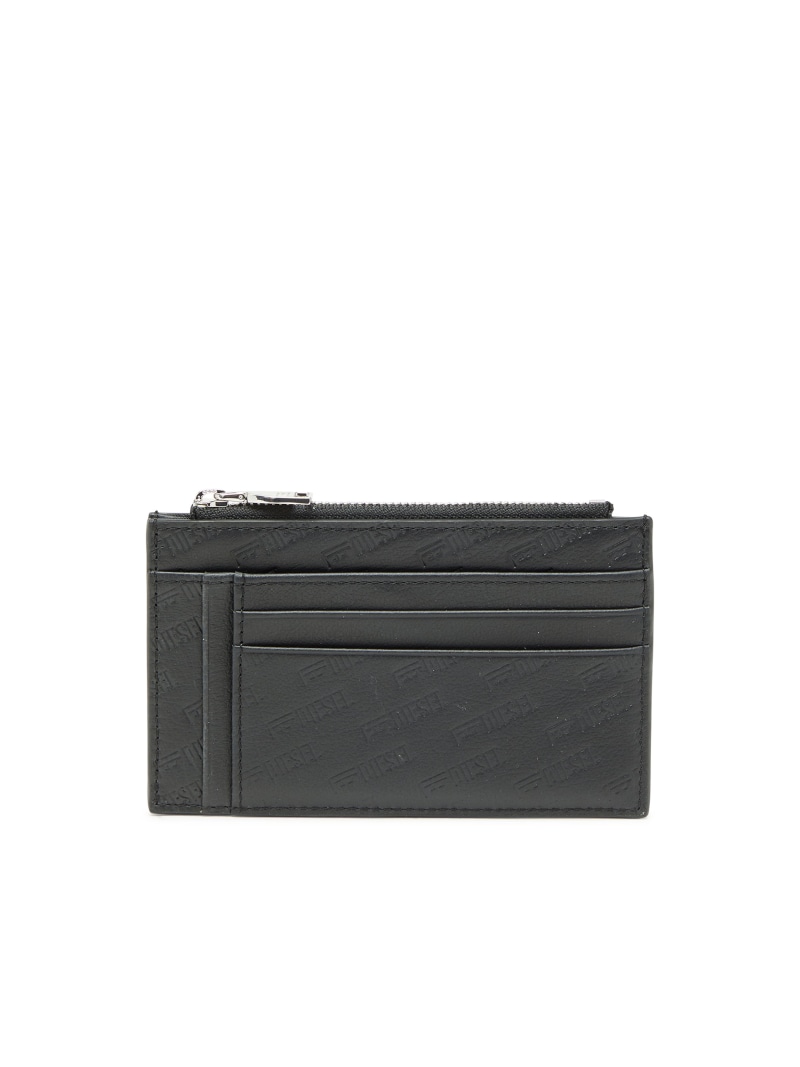 DIESEL メンズ フラグメントケース MONOGRAM CARD CASE V ディーゼル 紙入れ・合切袋・入れもの 紙入れ 黒いこと【貨物輸送無料】