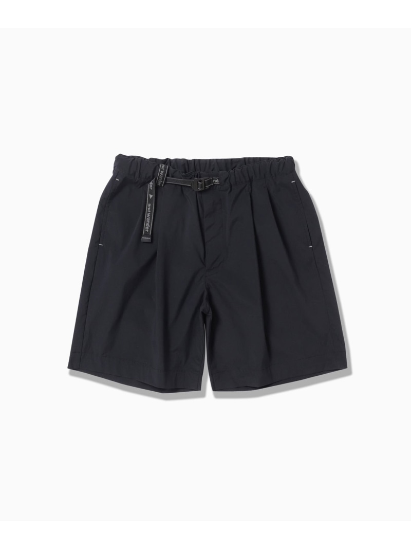 and wander UV cut stretch short pants (M) アンドワンダー パンツ その他のパンツ ブラック ブルー グレー【送料無料】 19,800円
