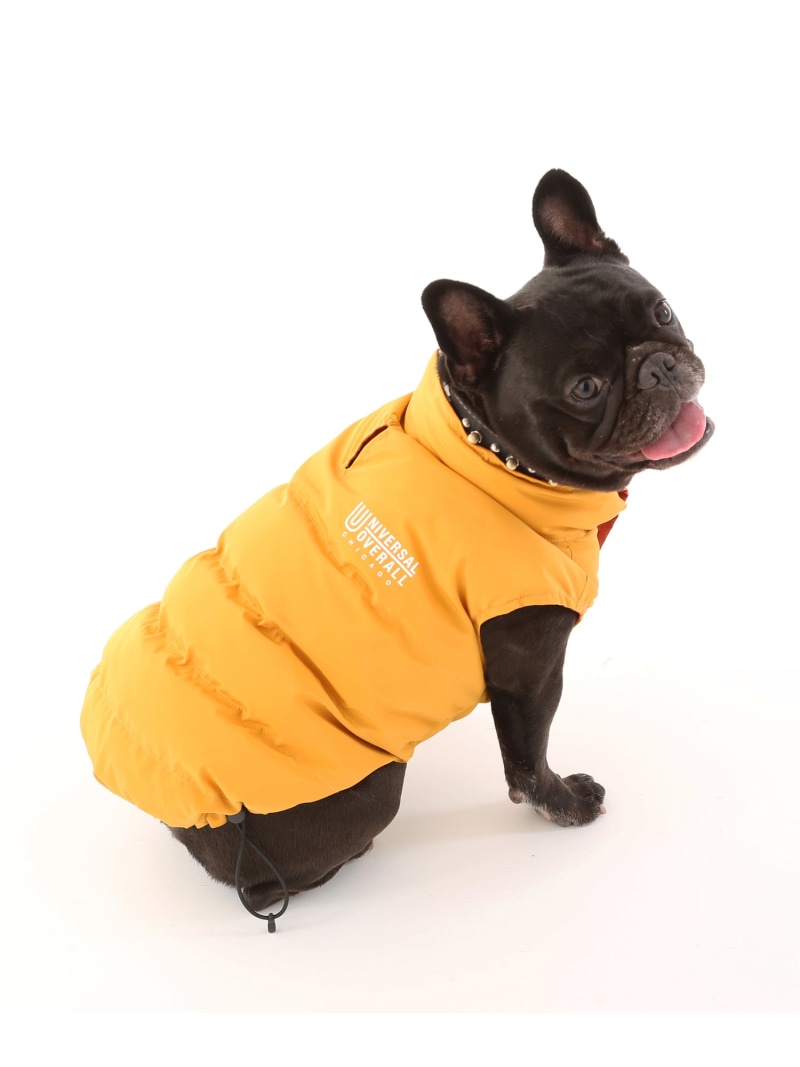 【SALE／20%OFF】UNIVERSAL OVERALL REVERSIBLE DOWN VEST ユニバーサルオーバーオール 福袋・ギフト・その他 その他 グリーン【RBA_E】【送料無料】
