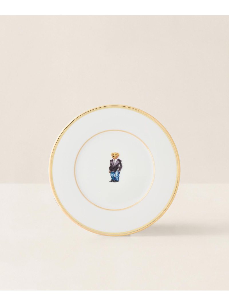 RALPH LAUREN HOME Wilshire Polo ベア お皿 差し上げ物 書き割り ラルフローレン 食器・膳立て手道具・勝手もと装置 余分の物の食器・膳立て手道具・勝手もと装置 白いこと【貨物輸送無料】