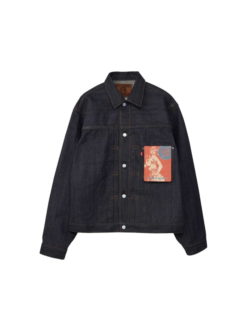ヒステリックグラマー HYSTERIC GLAMOUR デニムジャケット　XL mh8030-01_1.jpg