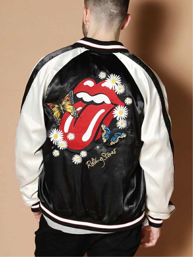 日本製 The Rolling Stones The Rolling Stones B Trs Souvenir Jkt ジャックローズ コート ジャケット スタジャン ブラック 送料無料 本店は Affectofoundation Org