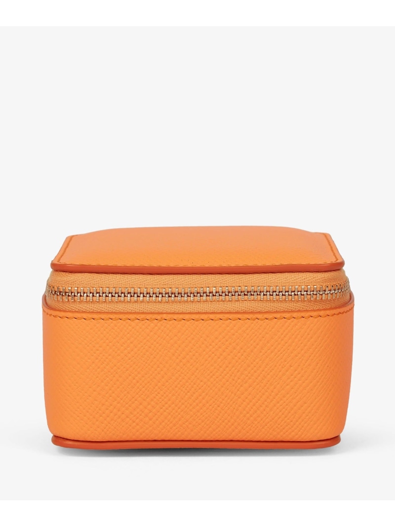 SMYTHSON Panama Medium Trinket Case スマイソン ファッション雑貨 その他のファッション雑貨 オレンジ【送料無料】