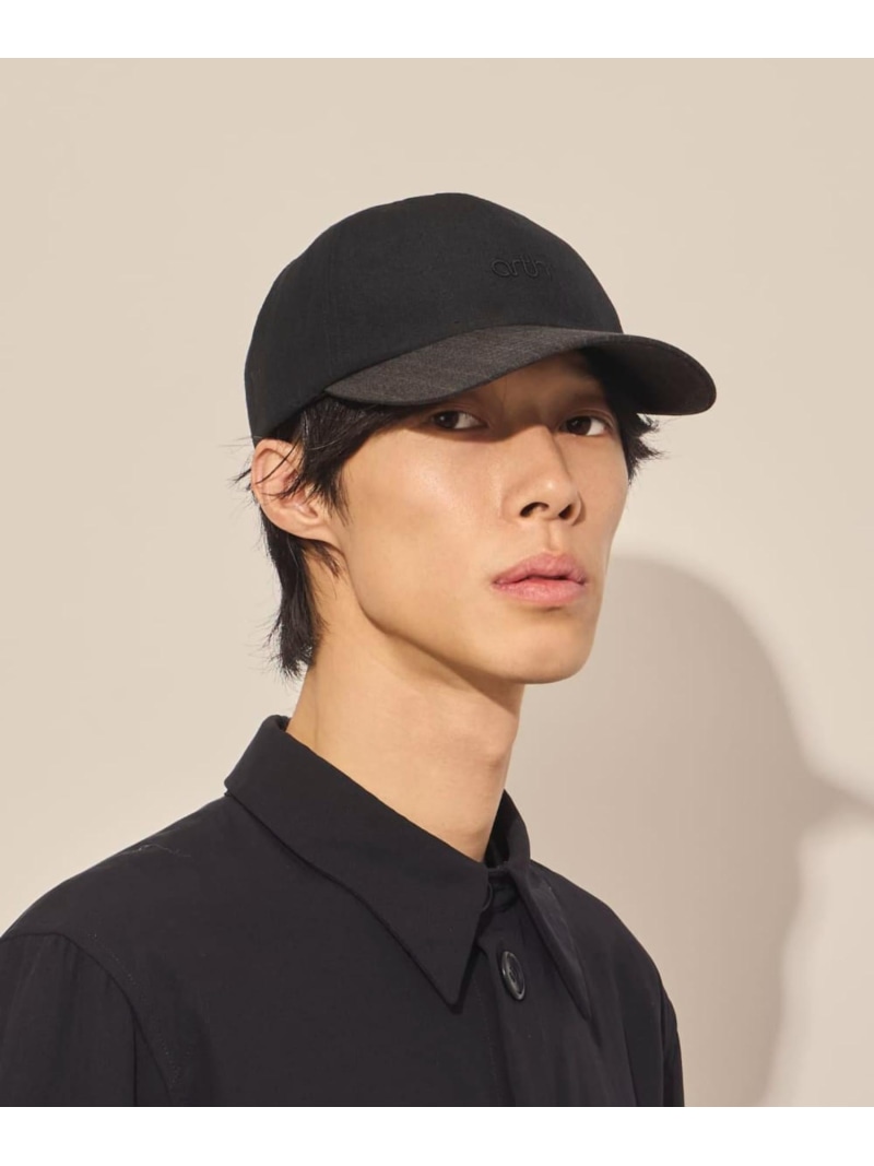 arth arth 2tone Wo/Li 6P Cap / アース オーバーライド 帽子 キャップ ネイビー ブラック【送料無料】