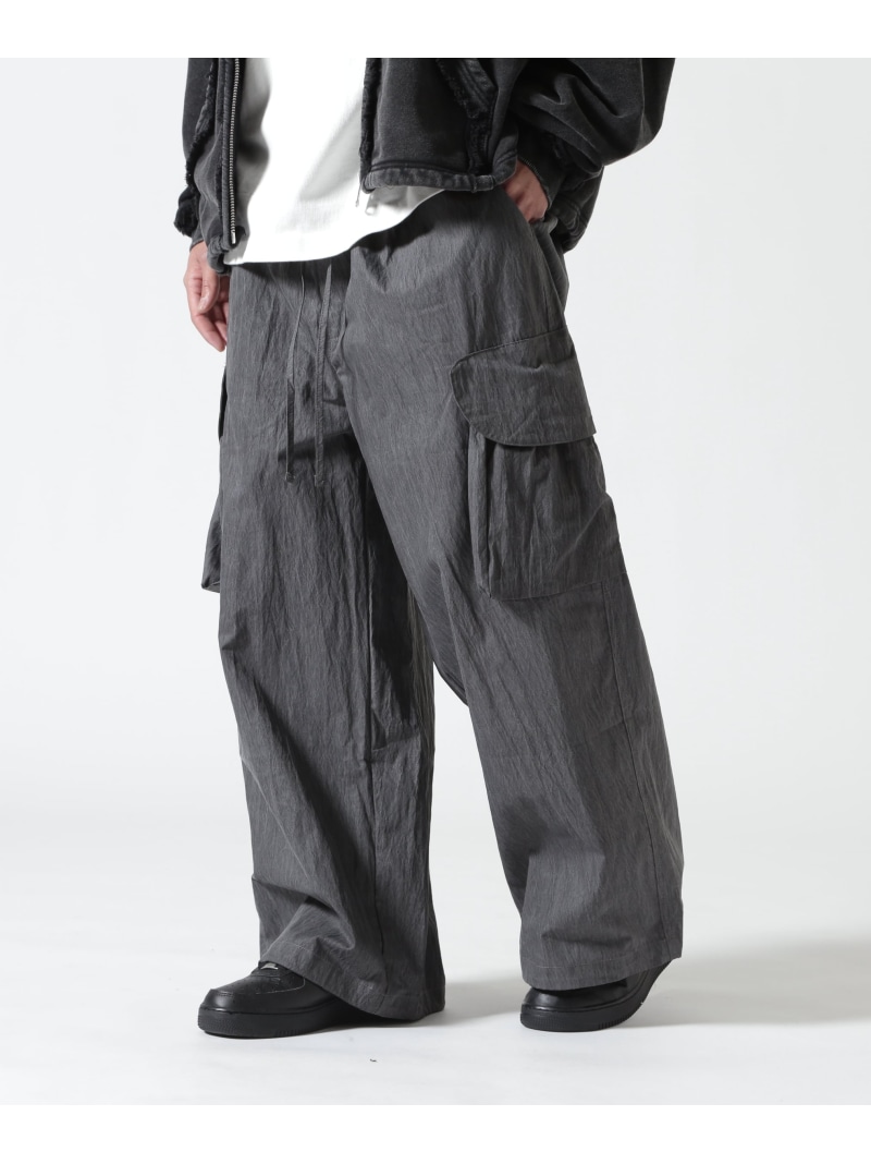 BEAVER B omnivore/ビーオムニボー NC CARGO PANTS ビーバー パンツ その他のパンツ グレー ブラック【送料無料】