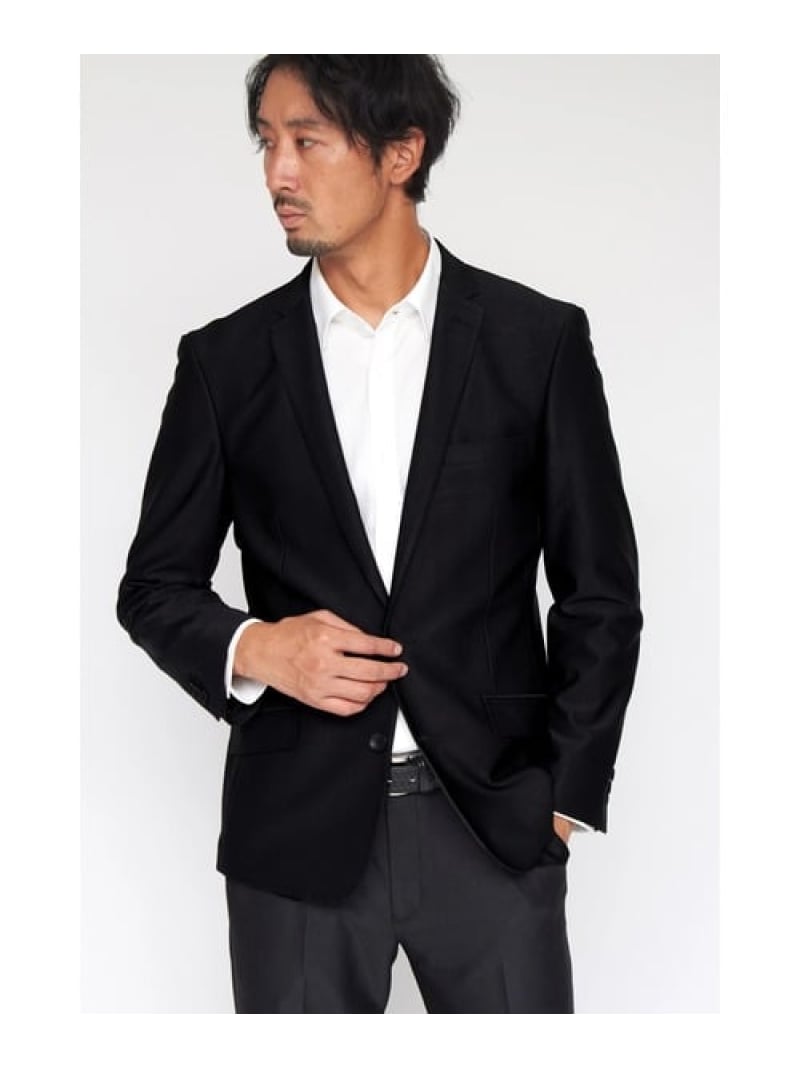 【SALE／40%OFF】HIGH STREET HIGH STREET∴4WAYストレッチドビージャケット トルネードマート ジャケット・アウター テーラードジャケット・ブレザー カーキ緑であること 黒いこと 赤銅色【RBA_E】【貨物輸送無料】