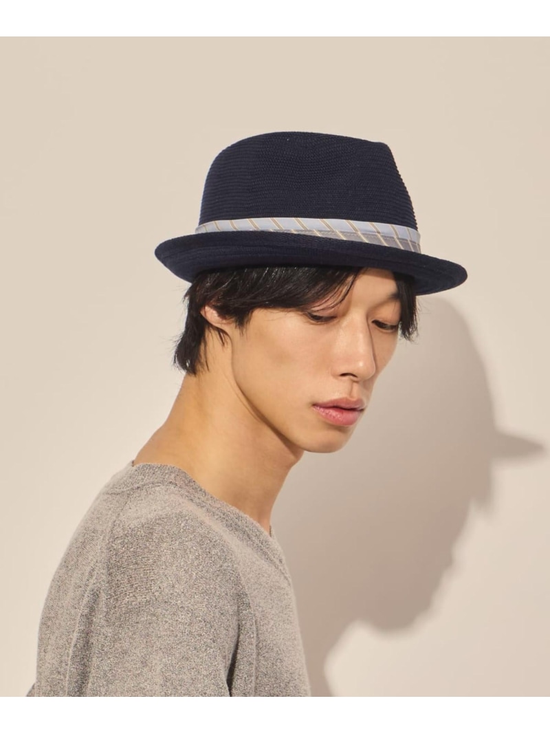 【SALE／20%OFF】arth arth Co Gima Thermo MERCURY / アース オーバーライド 帽子 ハット ネイビー ブラウン【RBA_E】【送料無料】｜ Fashion Men