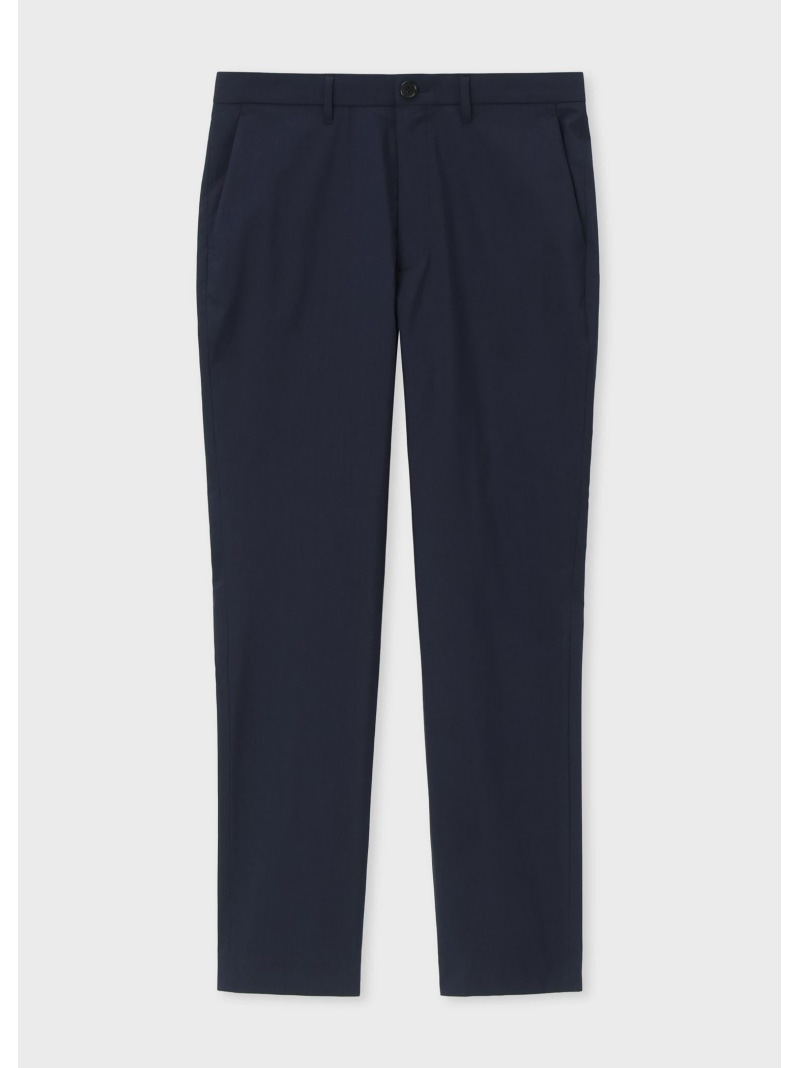 PS Paul Smith パフォーマンステクスチャー テーパードトラウザーズ ポール・スミス パンツ スラックス・ドレスパンツ ベージュ ネイビー【送料無料】