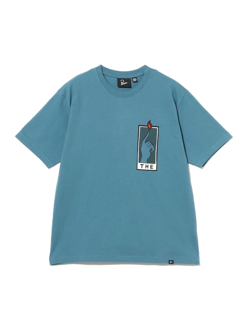 BEAMS T by Parra / Hands of time t-shirt ビームスT トップス カットソー・Tシャツ グリーン【送料無料】