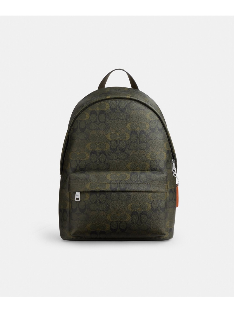 【SALE/40%OFF】COACH OUTLET 【公式】テイラー バックパック・シグネチャー カモ プリント コーチ アウトレット バッグ リュック・バックパック グリーン【RBA_E】【送料無料】| Fashion Men