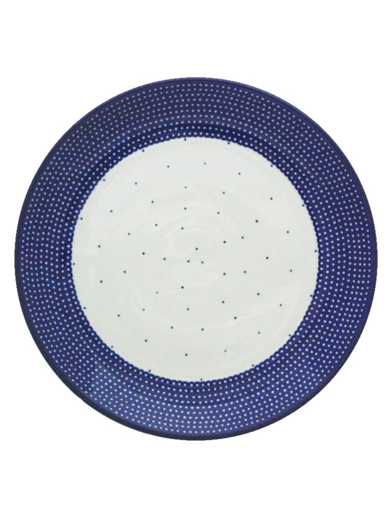 Ceramika Artystyczna 24cmプレートNo.U6-107 ツェラミカ　アルティスティチナ 食器・調理器具・キッチン用品 食器・皿 ネイビー【送料無料】｜ Fashion Men