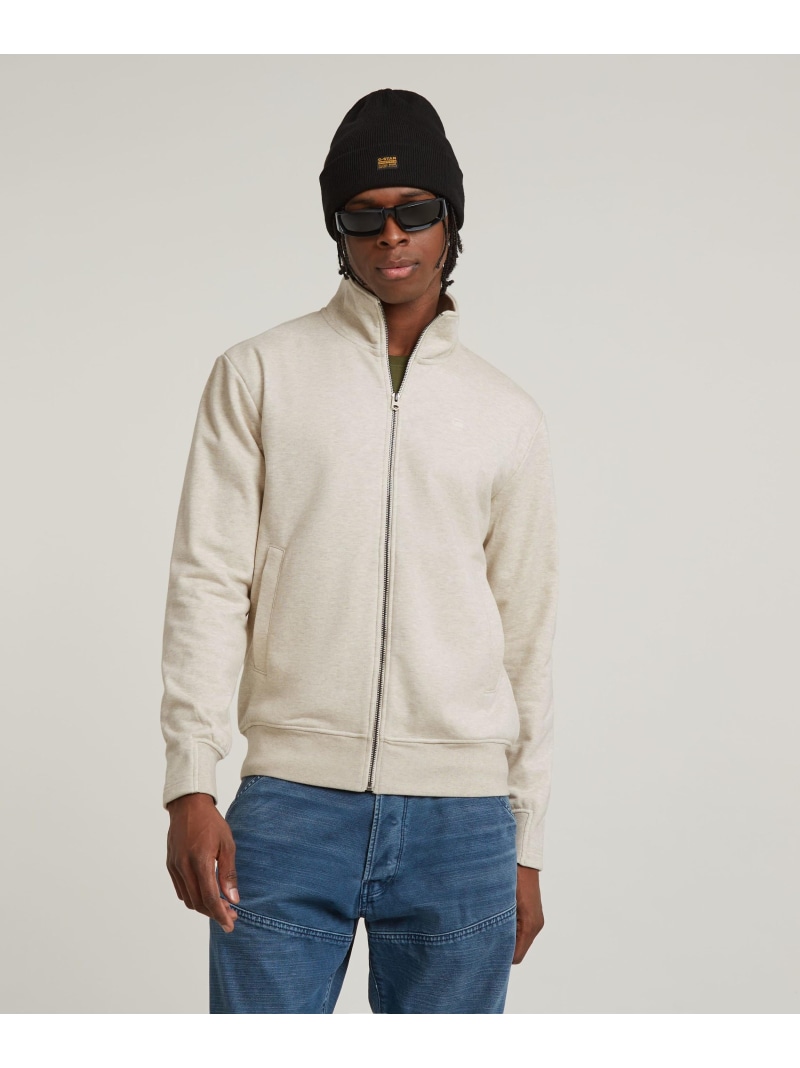 【SALE／40%OFF】G-Star RAW 【公式ショップ】NIFOUS SWEATER JACKET/フルジップスウェットジャケット ジースターロゥ トップス スウェット・トレーナー ベージュ【RBA_E】【送料無料】 7,920円