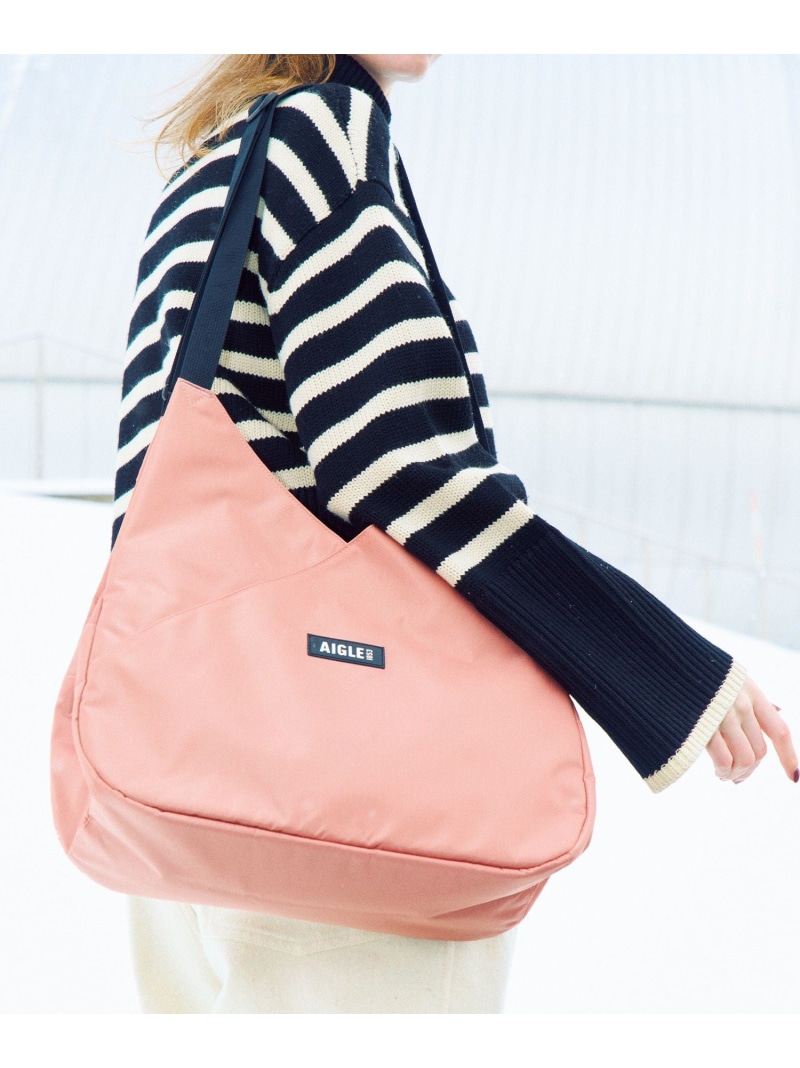 【SALE／30%OFF】AIGLE アーバン ショルダーバッグ 10L エーグル バッグ ショルダーバッグ ピンク グレー ブラック【RBA_E】【送料無料】｜ Fashion Men