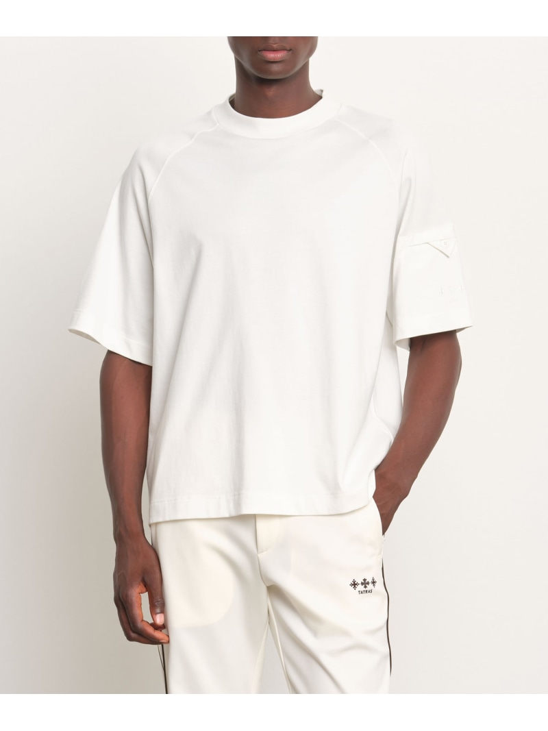 TATRAS 【TATRAS 直営店】MEDONTE メドンテ / Tシャツ タトラスコンセプトストア トップス カットソー・Tシャツ ブラック ホワイト ブラウン【先行予約】*【送料無料】 22,484円