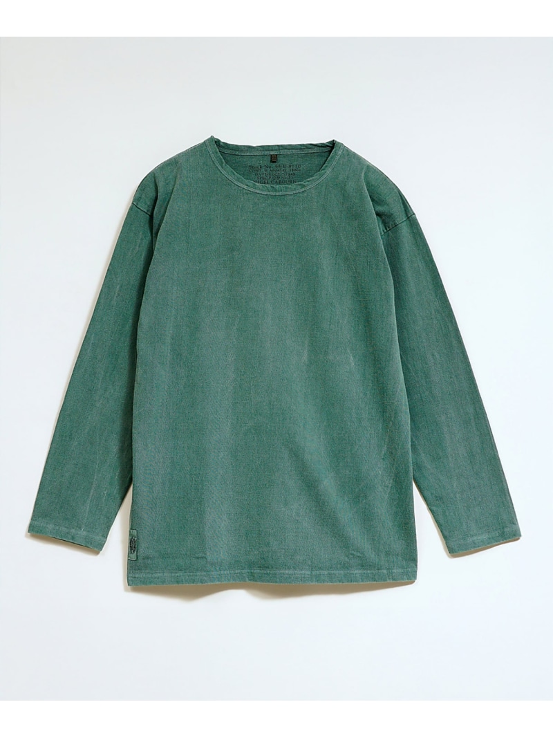 Nigel Cabourn 【堅苦しさ】ナイジェル・ケーボン / MAN / 7.8薬局衡オンス 40s USMCロン ナイジェル・ケーボン トップス カットソー・プルオーバー 緑であること カーキ緑であること【貨物輸送無料】