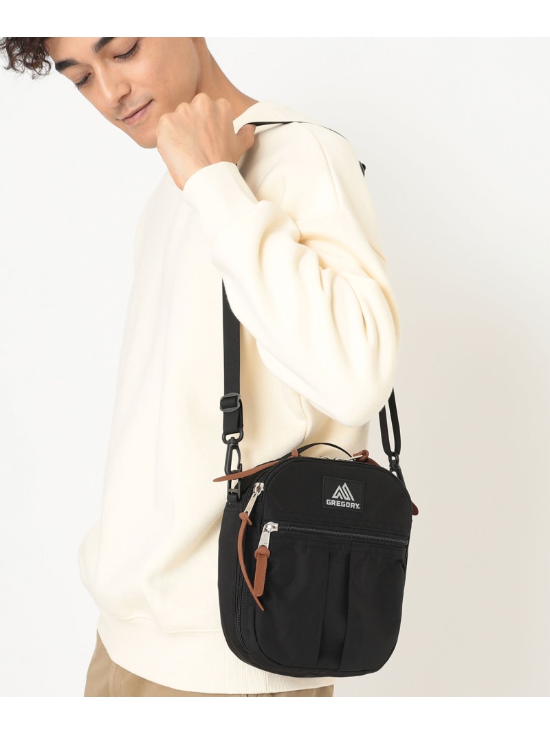GREGORY 【公式】GREGORY クイックポケットデラックス 5L ショルダーバッグ グレゴリー バッグ ショルダーバッグ ブラック【送料無料】｜ Fashion Men