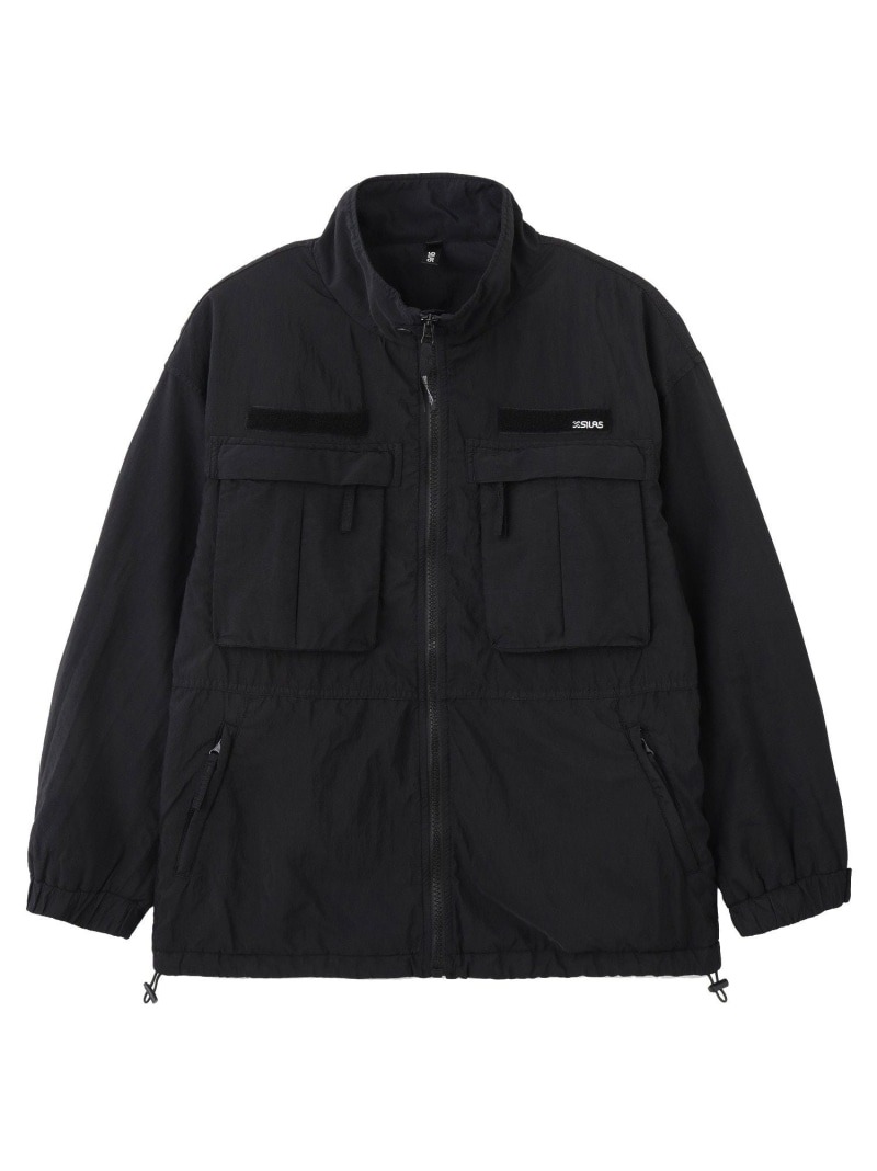 【SALE/40%OFF】SILAS GARMENT DYED PUFFER MILITARY JACKET サイラス ジャケット・アウター その他のジャケット・アウター グリーン ネイビー ブラック【RBA_E】【送料無料】| Fashion Men
