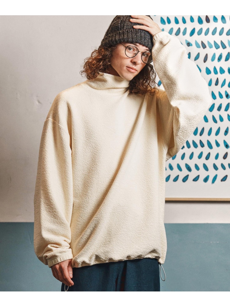 CAMBIO mlt5337-Loose Neck Pullover プルオーバー カンビオ トップス カットソー・Tシャツ グレー ブラック ホワイト【送料無料】