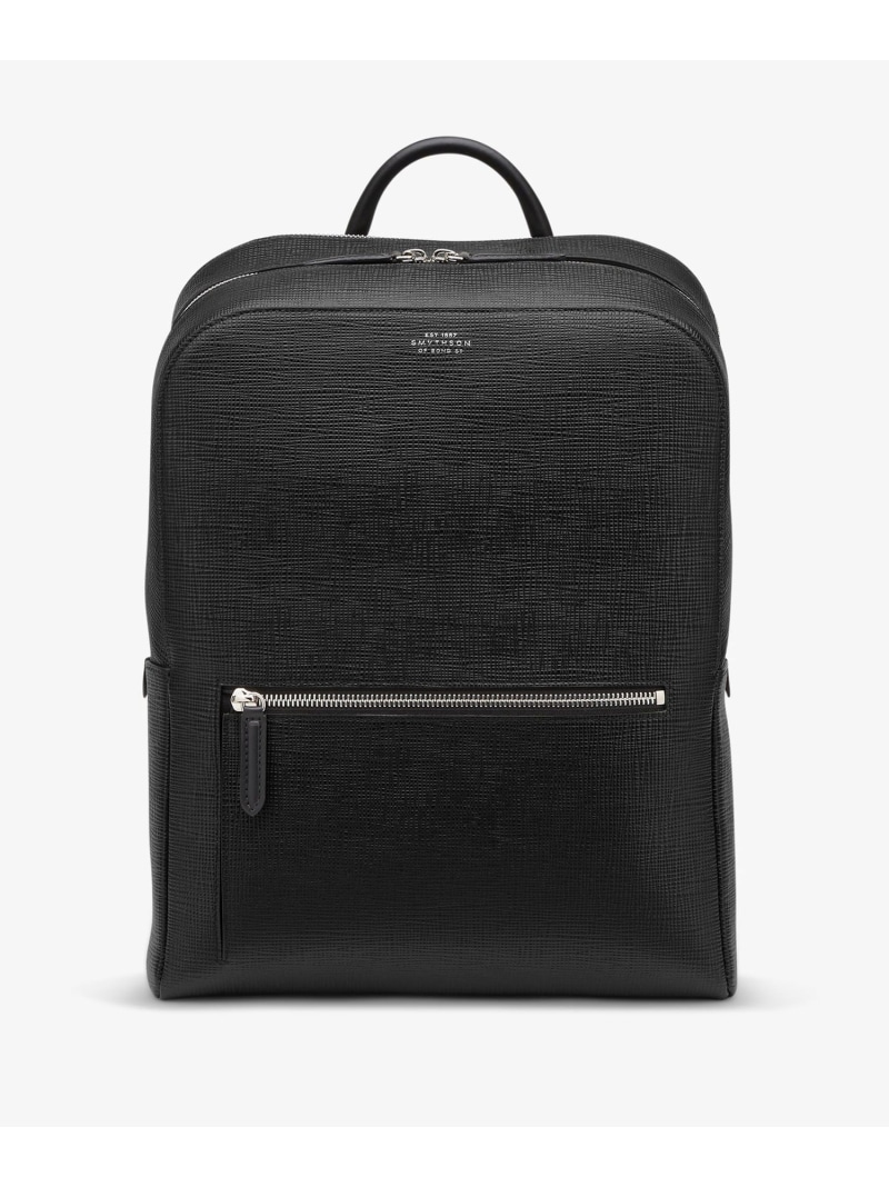 SMYTHSON Panama Zip Around Backpack スマイソン バッグ リュック・バックパック ブラック【送料無料】