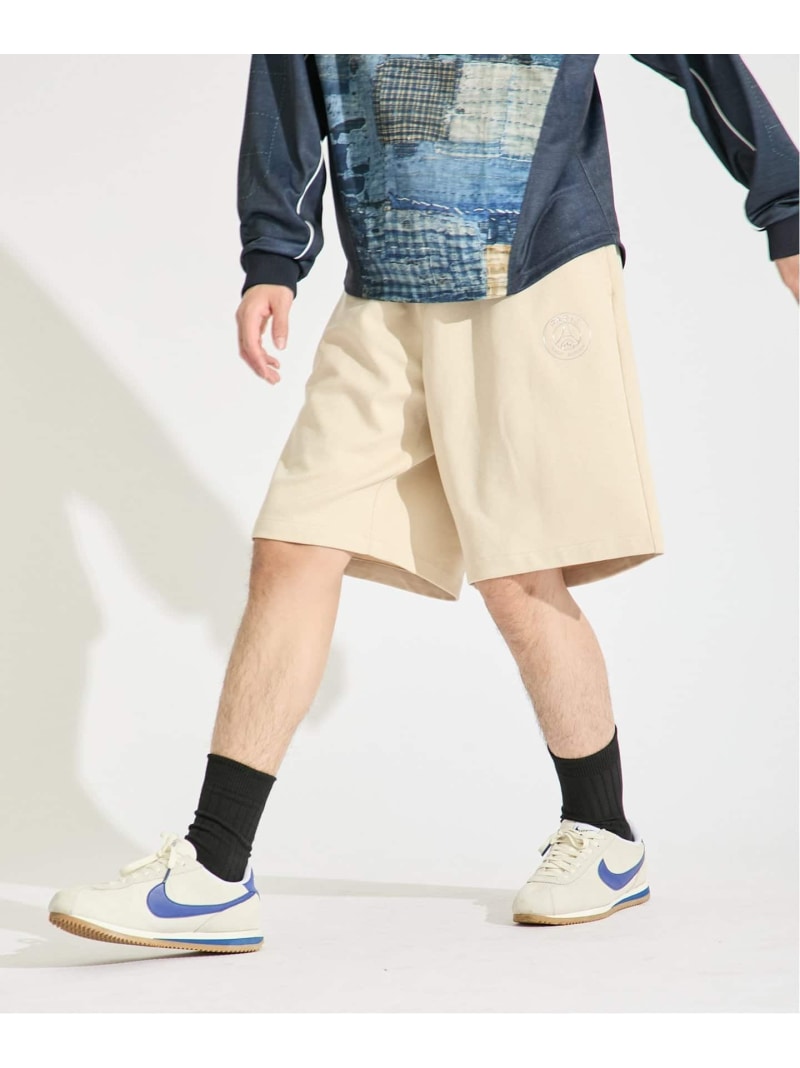 Paris Saint-Germain 【Paris Saint-Germain / パリ・サン\u003dジェルマン】JP METALIC LOGO SHORTS エディフィス パンツ その他のパンツ ベージュ グレー ブラウン【送料無料】
