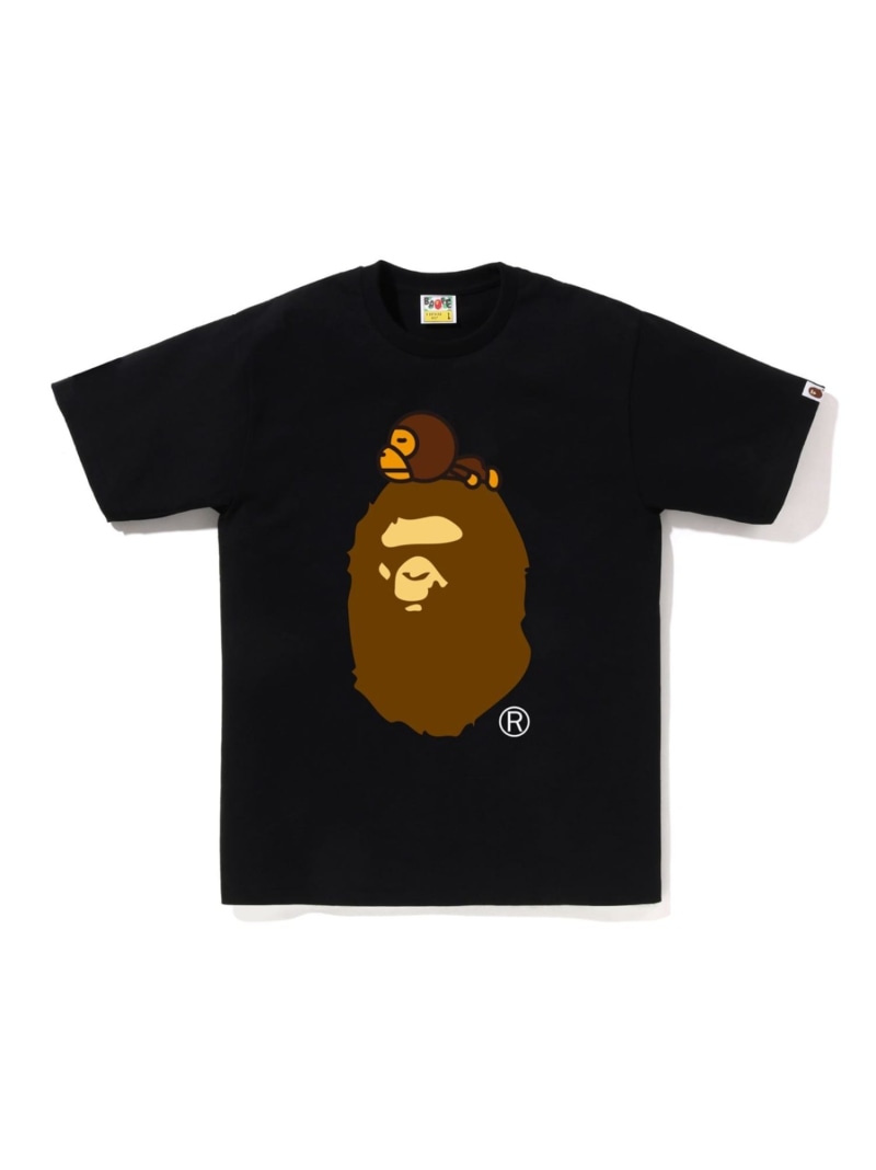A BATHING APE MILO ON BIG APE TEE ア ベイシング エイプ トップス カットソー・Tシャツ グレー レッド イエロー ブラウン ブラック ブルー ホワイト【送料無料】