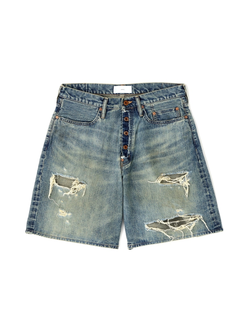 【SALE／30%OFF】LHP SUGARHILL/シュガーヒル/DAMAGED MODERN DENIM PANTS SHORTS エルエイチピー パンツ その他のパンツ ブルー【RBA_E】【送料無料】