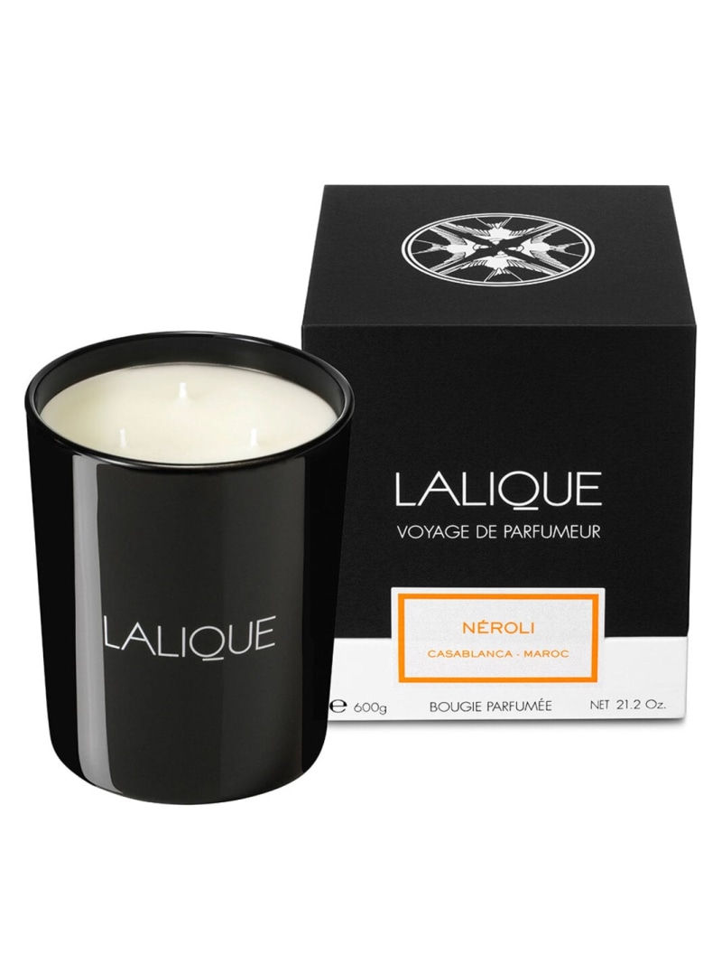 LALIQUE ネロリ カサブランカ - モロッコ キャンドル 600G ラリック インテリア・生活雑貨 ディフューザー・お香・アロマオイル・キャンドル【送料無料】