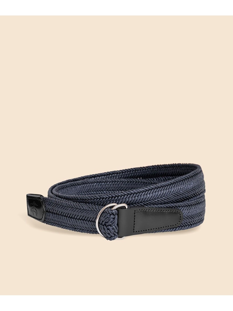 BROOKS BROTHERS コットン ブレイドベルト ブルックス ブラザーズ ファッション雑貨 ベルト ネイビー ブラウン【送料無料】